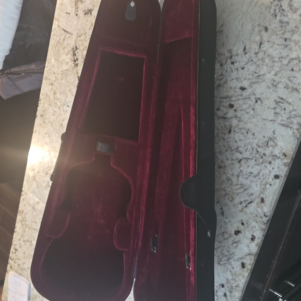 Violin Case Black Lightweight Size 4/4 - Picture 5 of 6